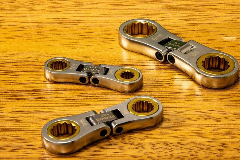 Vim Tools 3 Piece Flex Palm Ratchet - SAE - Image 4